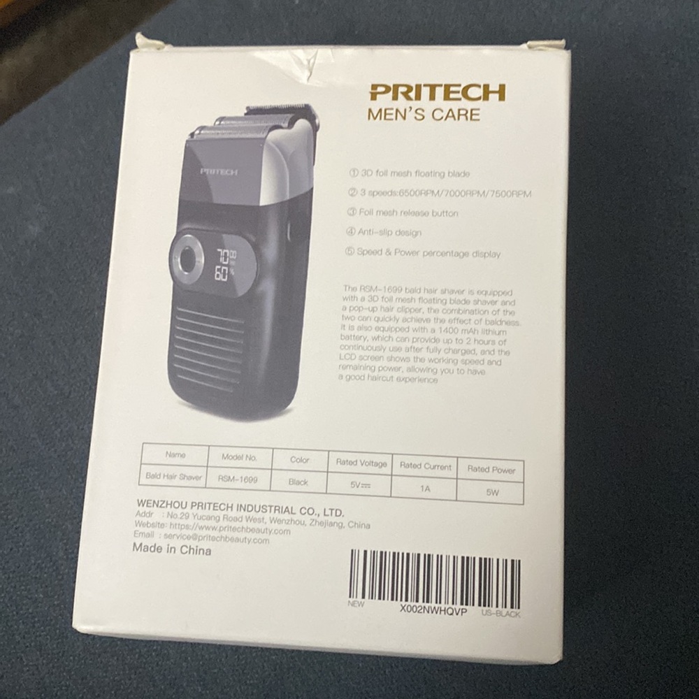 PRITECH Electric Razor for Men - Picture 8 of 8